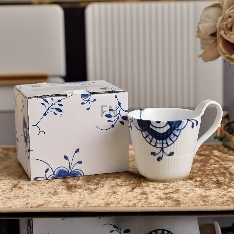 Mug Tea Coffee - Set Cangkir Kopi Teh Motif Bunga