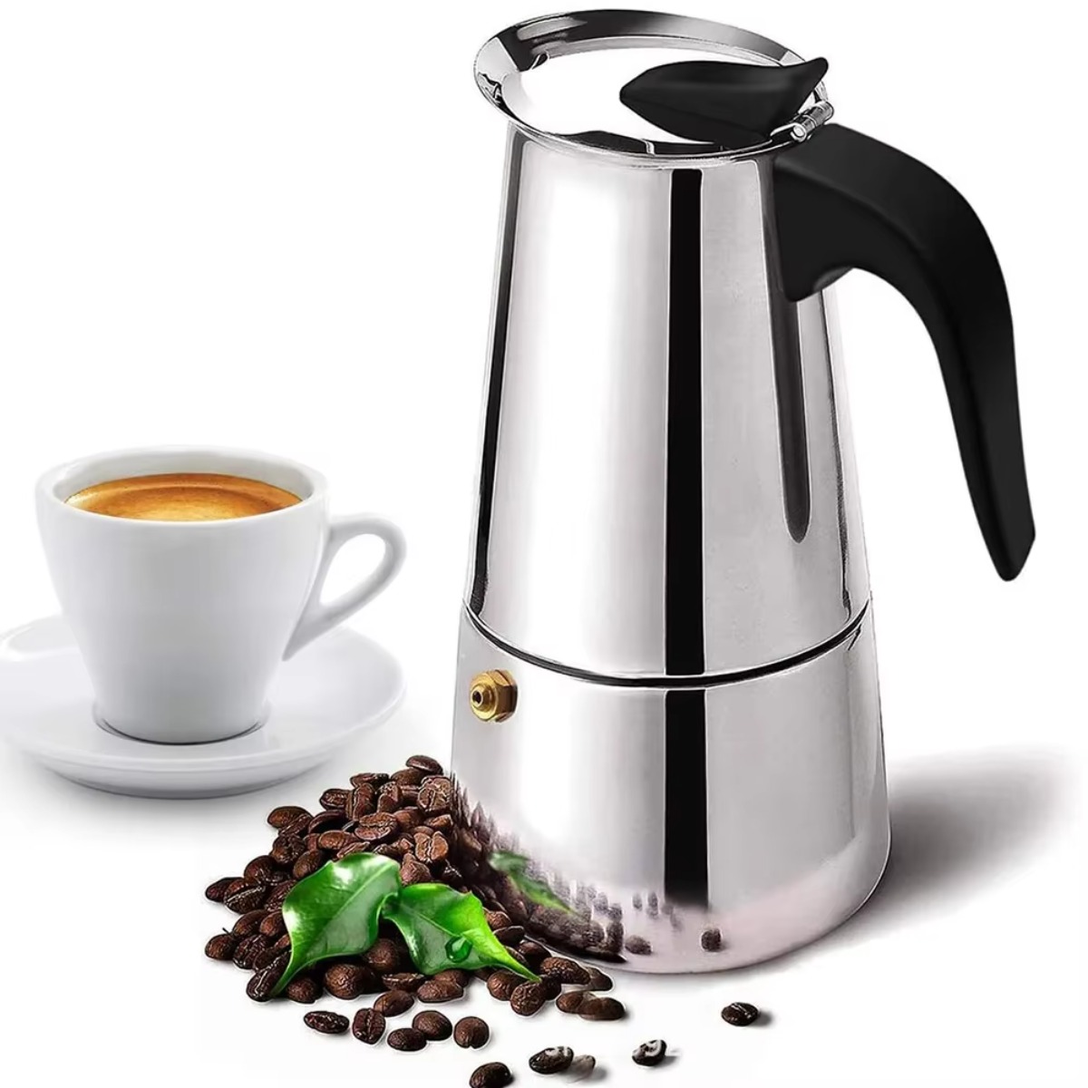 Coffee Tea Maker - Pembuat Kopi Mocha Portabel dari Baja