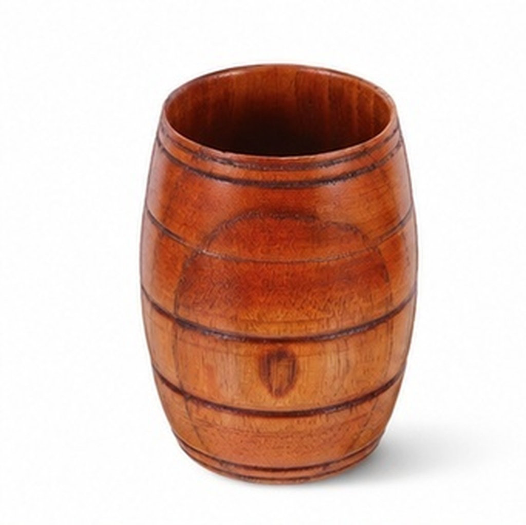 Mug Tea Coffee - Gelas Bir Berbentuk Tong Kayu, Gelas