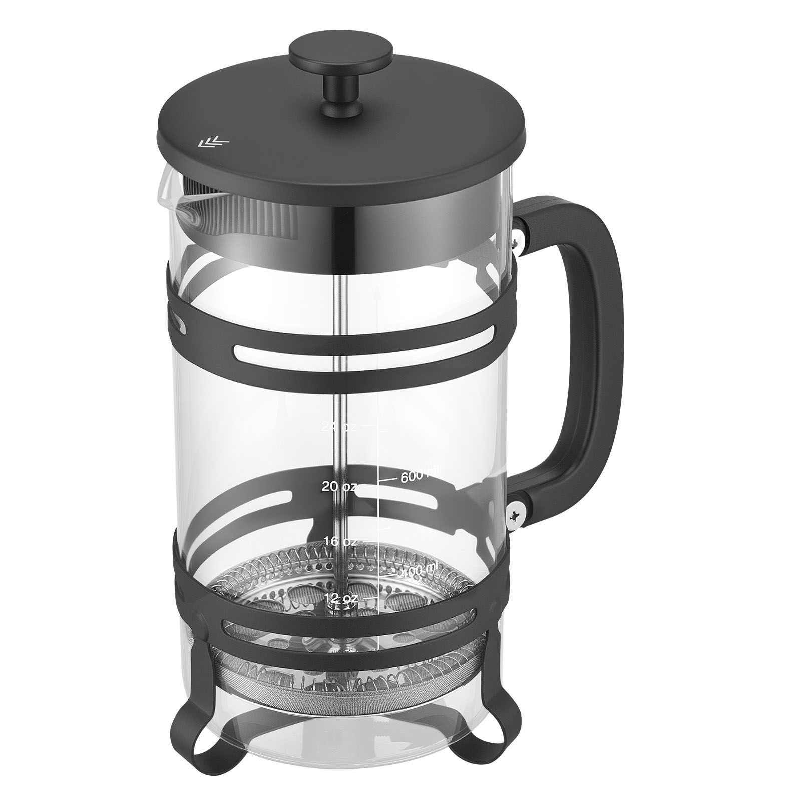 French Press Glass - Pembuat Kopi French Press, 34 Ons