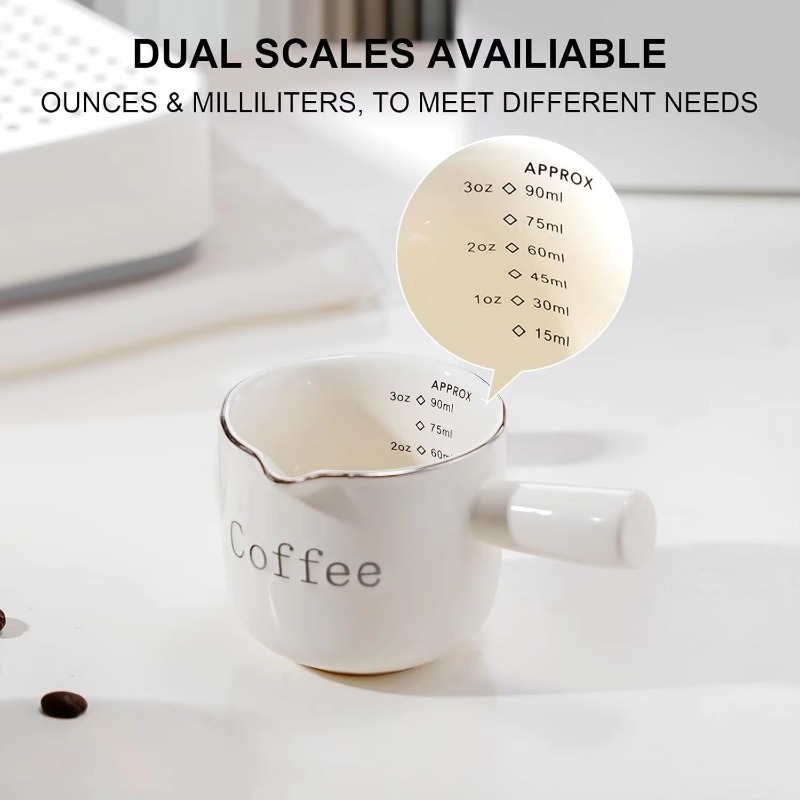 Coffee Tea Cup - Cangkir kopi keramik Mini dengan pegangan