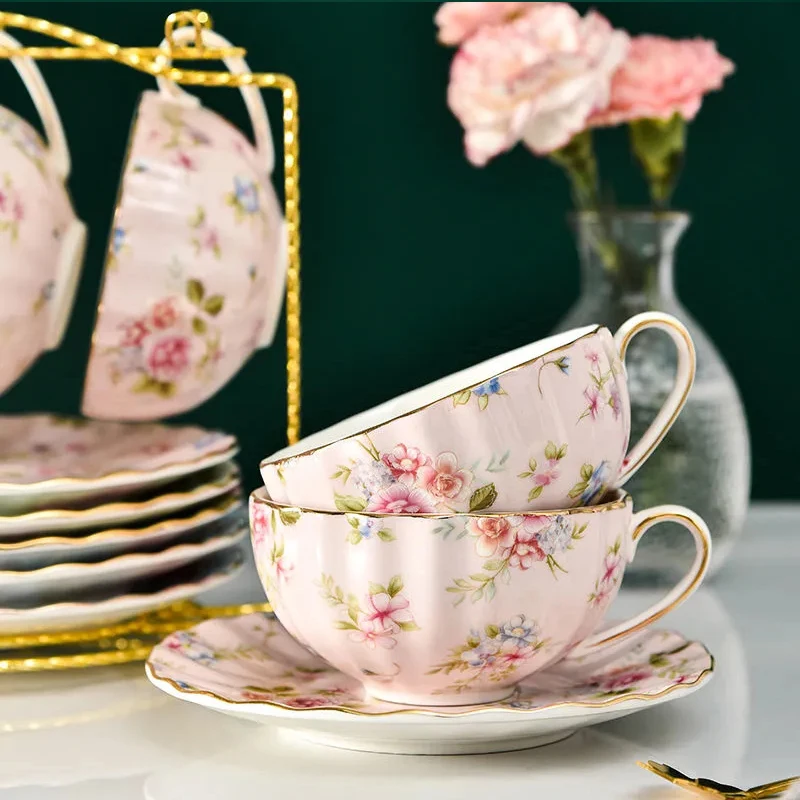 Coffee Tea Spoon - 3PCS/Set Set Cangkir Teh Gaya Pastoral