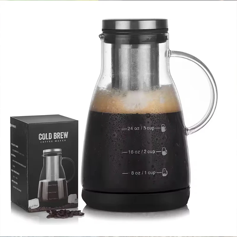 Coffee Tea Maker - Pot Kaca Pembuat Espresso Ice Drip