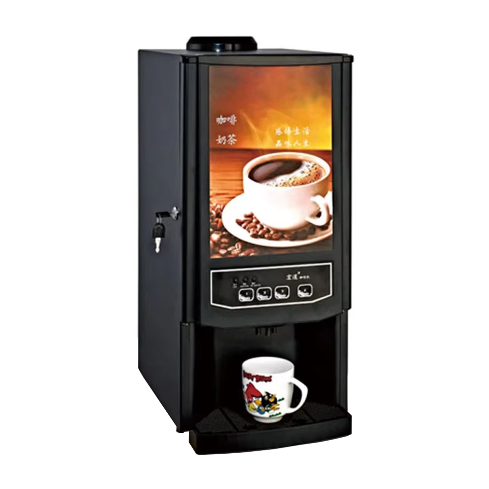 Mesin Kopi Otomatis 2/3 Tangki - Coffee Tea Vending Machine For Office ulasan dan harga