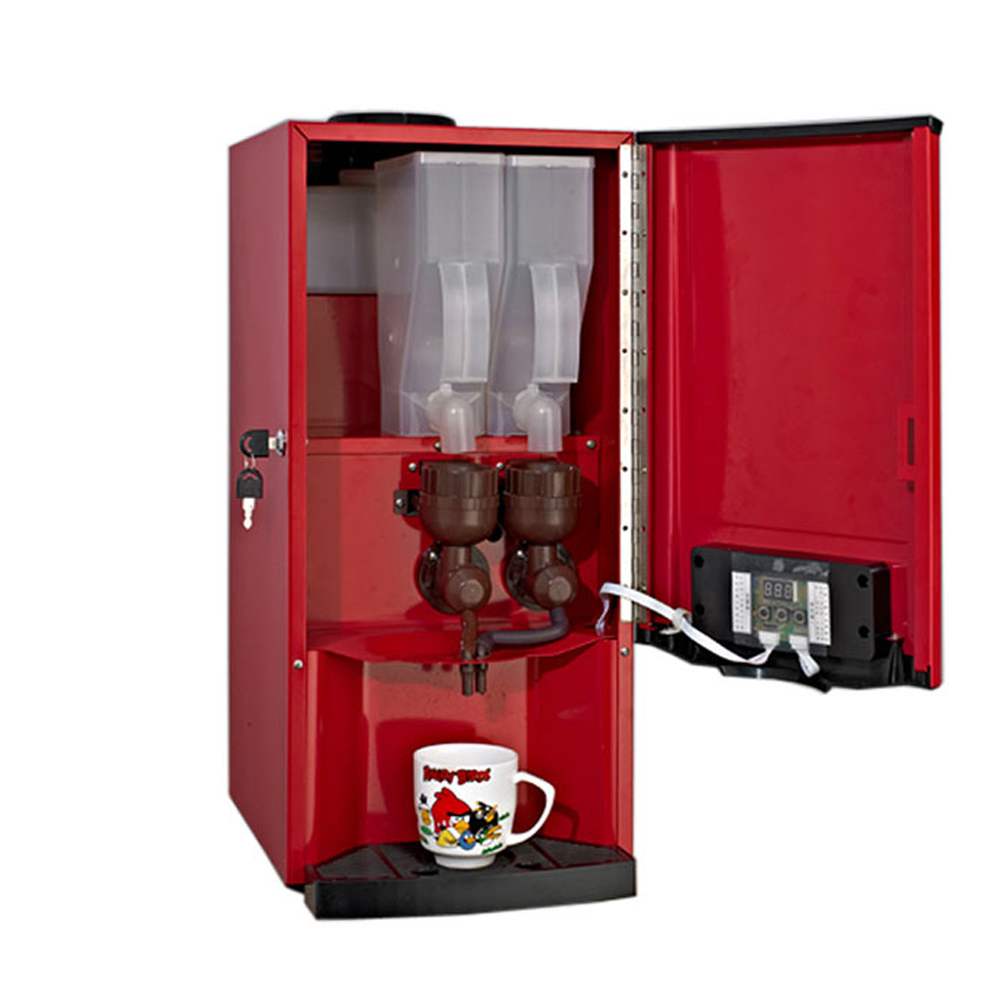 Mesin Kopi Otomatis 2/3 Tangki - Coffee Tea Vending Machine For Office ulasan dan harga