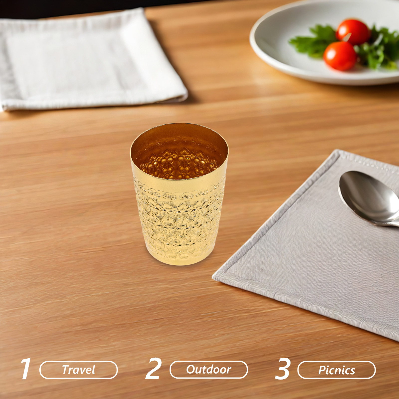 Mug Logam Kaleng Gaya Thailand - Coffee Tea Thai ulasan dan harga