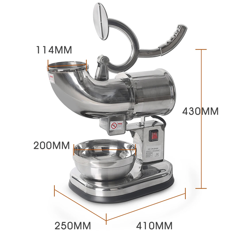 Penghancur Es Kios Komersial P - Coffee Tea Maker ulasan dan harga