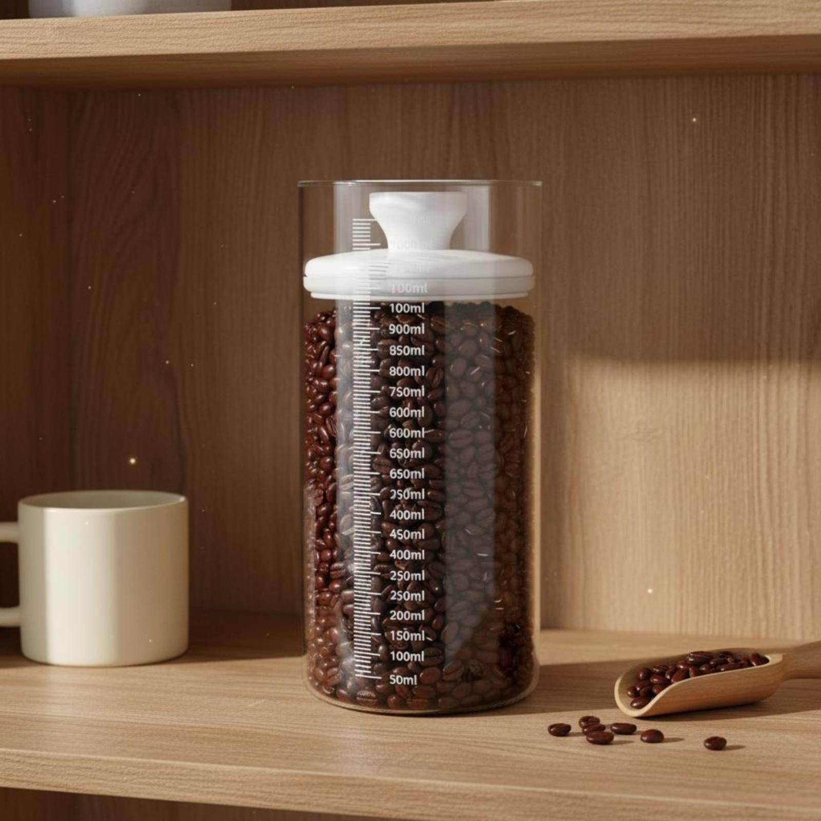 Wadah Kaca untuk Penyimpanan d - Coffee Tea Bean Leaf ulasan dan harga