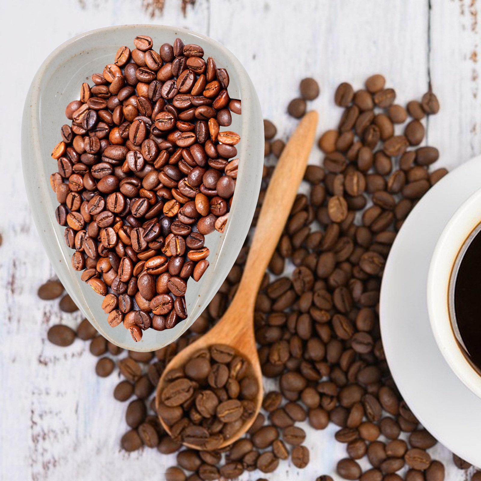 Nampan Penakar Biji Kopi Keram - Coffee Tea Bean Leaf ulasan dan harga