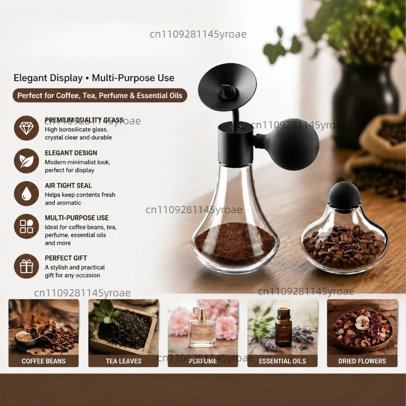 Botol Sampel Aroma Kaca, Wadah - Coffee Tea & Jane ulasan dan harga