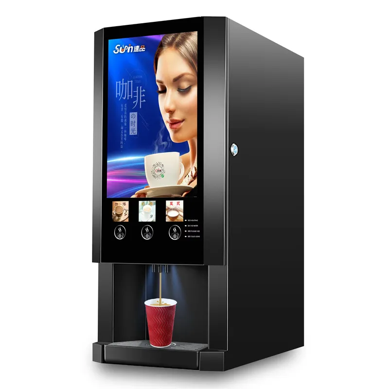 Mesin Penjual Kopi Otomatis E3 - Coffee Tea Vending Machine For Office ulasan dan harga