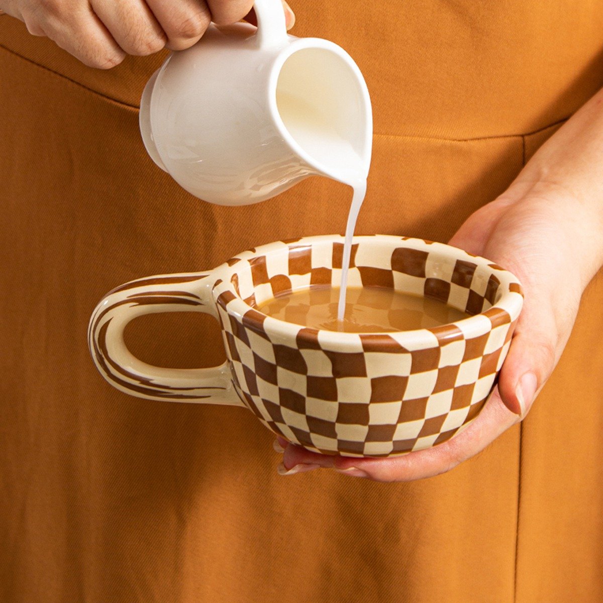 1 buah Mug Kopi Keramik dengan - Coffee Tea & Jane ulasan dan harga