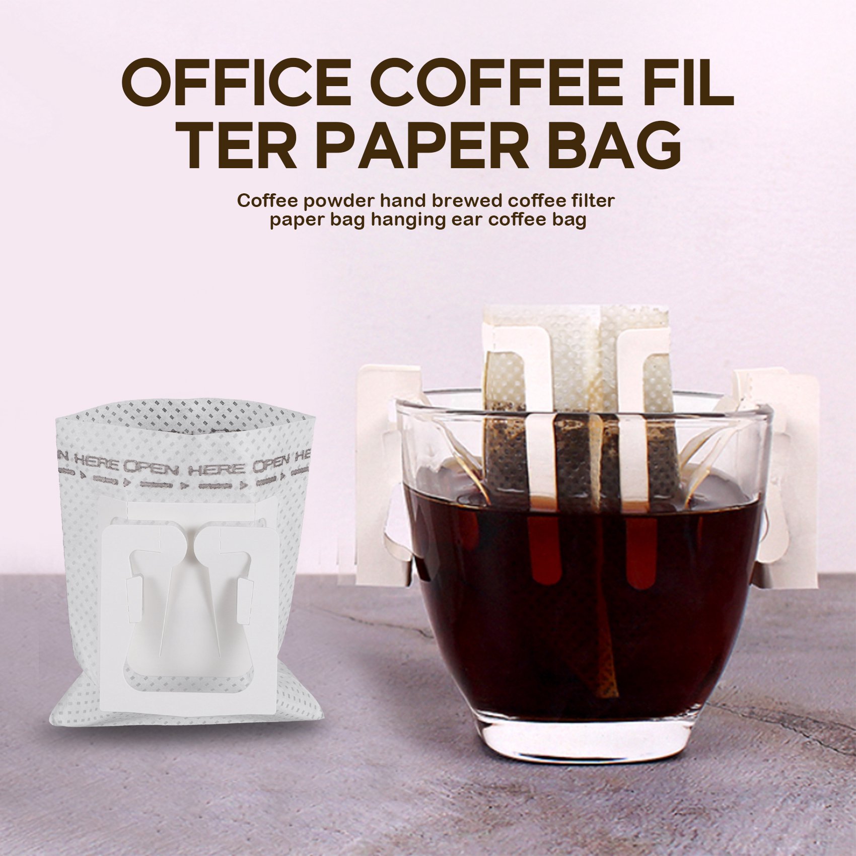50Pcs / Paket Kantong Filter K - Coffee Tea & Jane ulasan dan harga