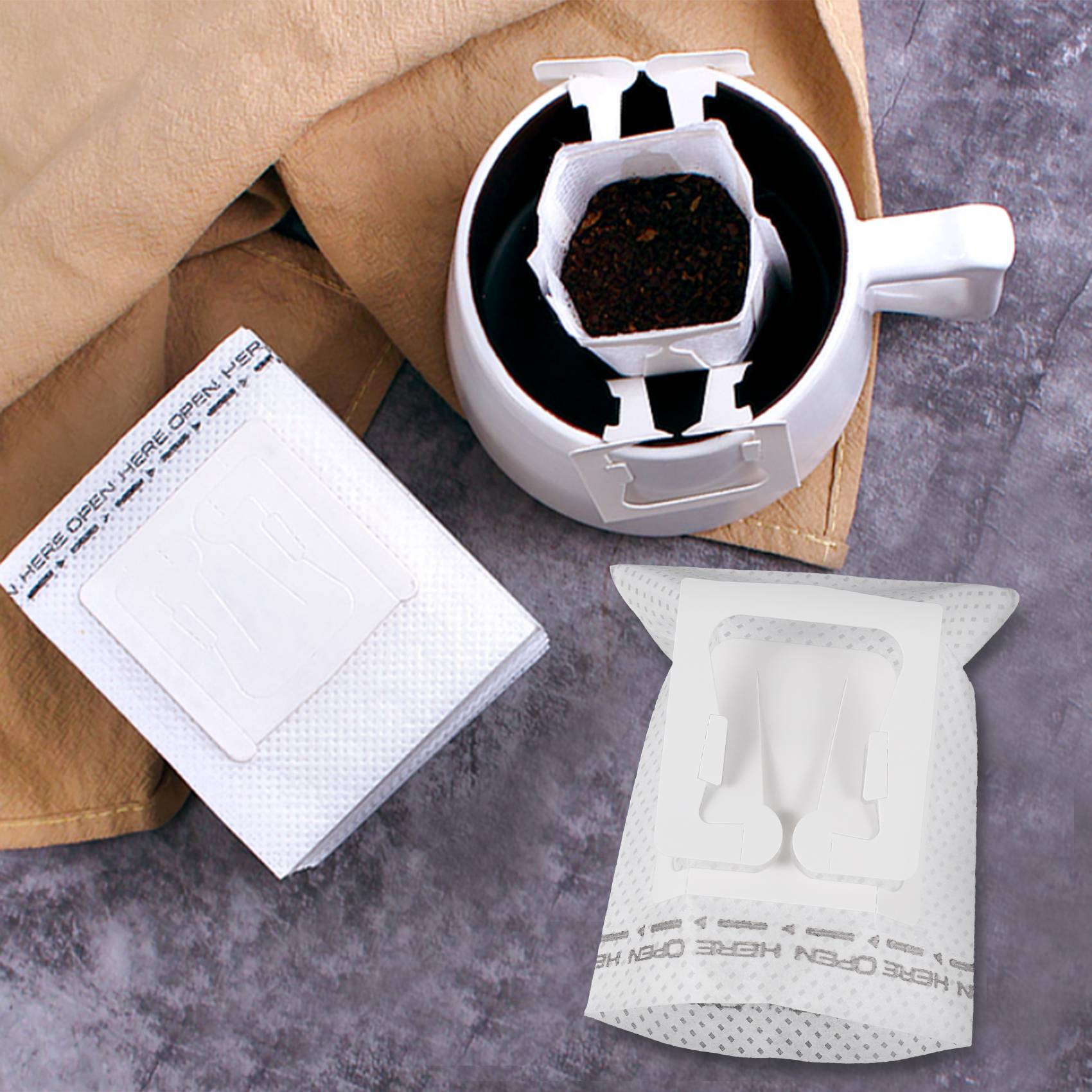 50Pcs / Paket Kantong Filter K - Coffee Tea & Jane ulasan dan harga