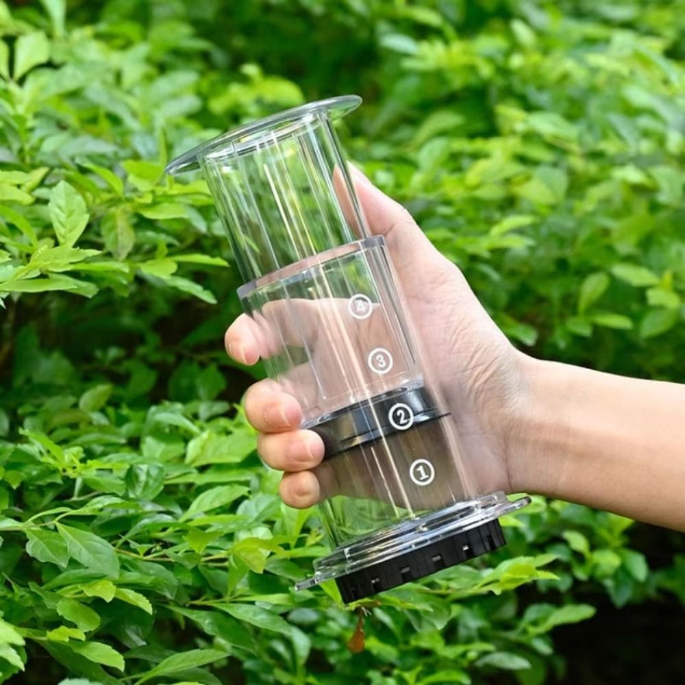 Ketel Kopi Portabel Gaya Pranc - French Press Glass ulasan dan harga