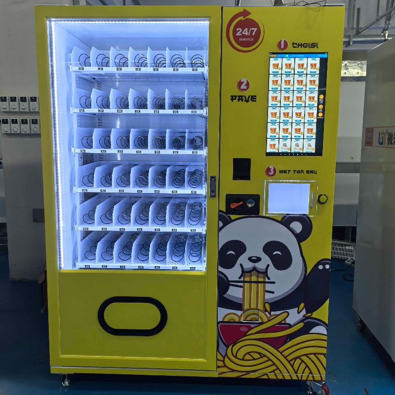 Mesin Penjual Otomatis Makanan - Coffee Tea Vending Machine For Office ulasan dan harga
