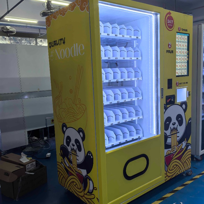 Mesin Penjual Otomatis Makanan - Coffee Tea Vending Machine For Office ulasan dan harga