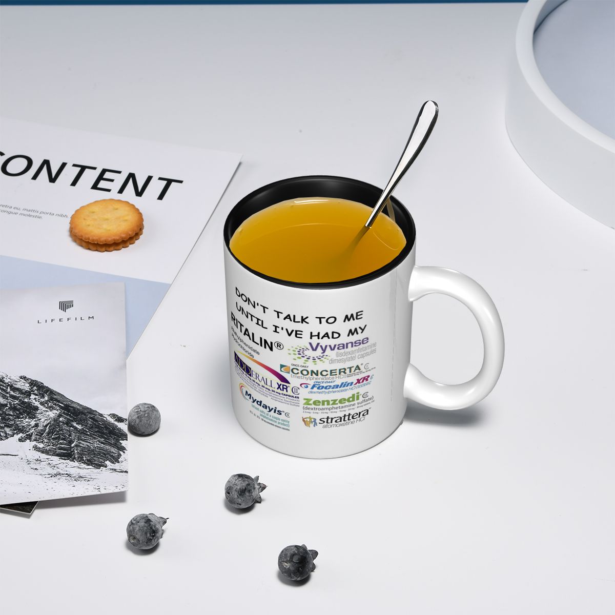 Mug Dont Talk To Me Cangkir Ko - Coffee Tea And Me ulasan dan harga