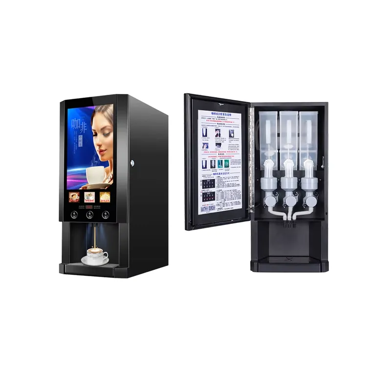 Mesin Penjual Teh Susu Otomati - Coffee Tea Vending Machine For Office ulasan dan harga