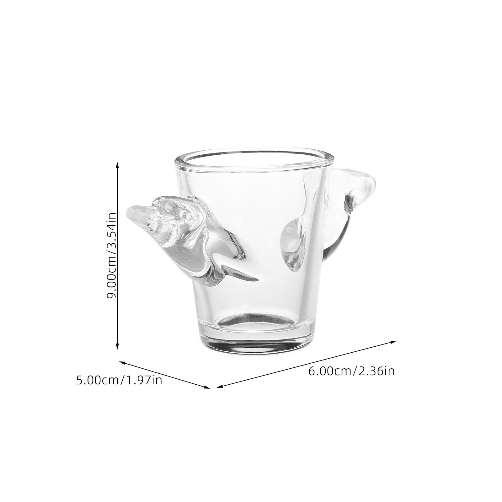 Gelas Kaca Kecil Transparan Be - Coffee Tea Vodka ulasan dan harga
