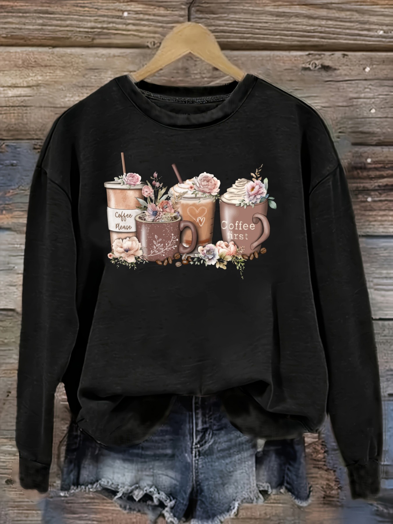 Kaos Wanita Lengan Panjang Kas - Coffee & Tea Phúc Long ulasan dan harga