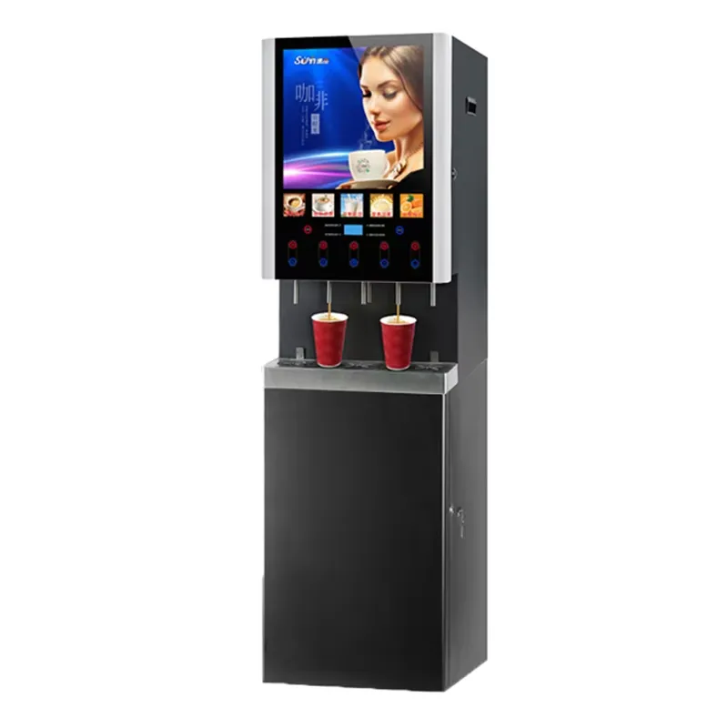 Mesin Penjual Kopi Otomatis 50 - Coffee Tea Vending Machine For Office ulasan dan harga