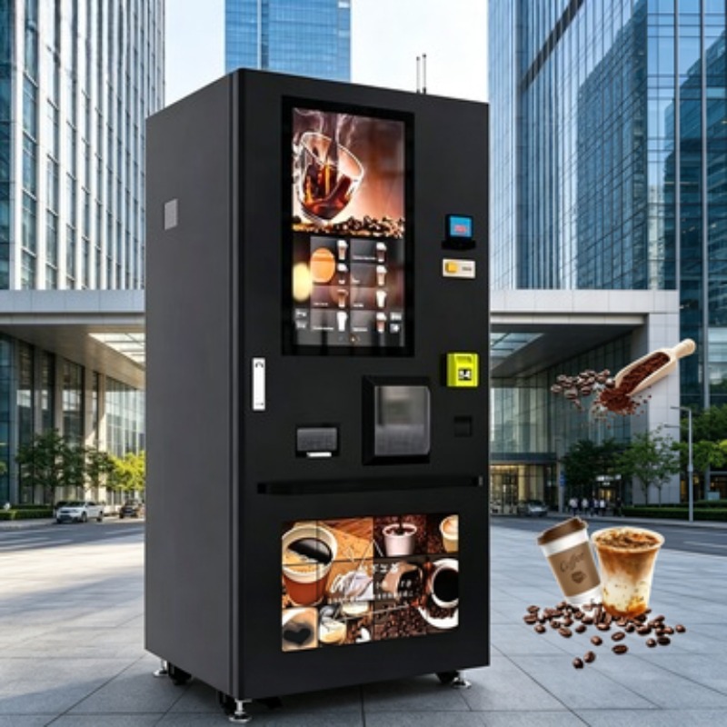 Mesin Penjual Kopi Instan Laya - Coffee Tea Vending Machine For Office ulasan dan harga