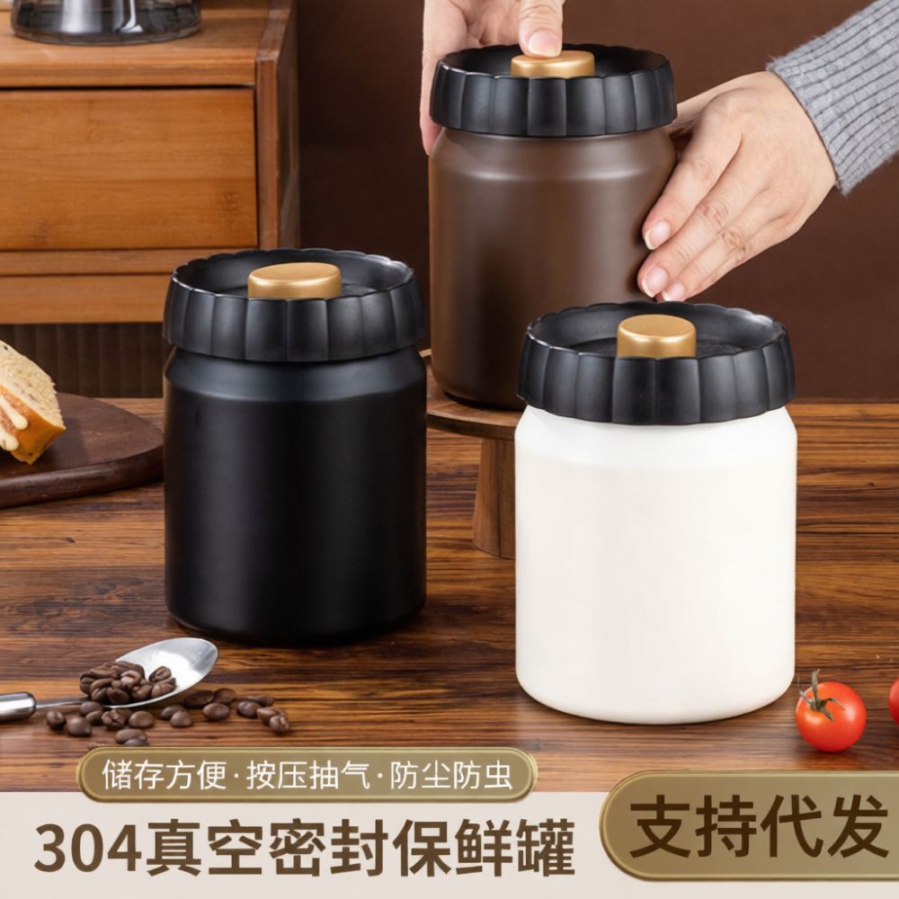 Wadah Penyimpanan Biji Kopi de - Coffee Tea Bean Leaf ulasan dan harga