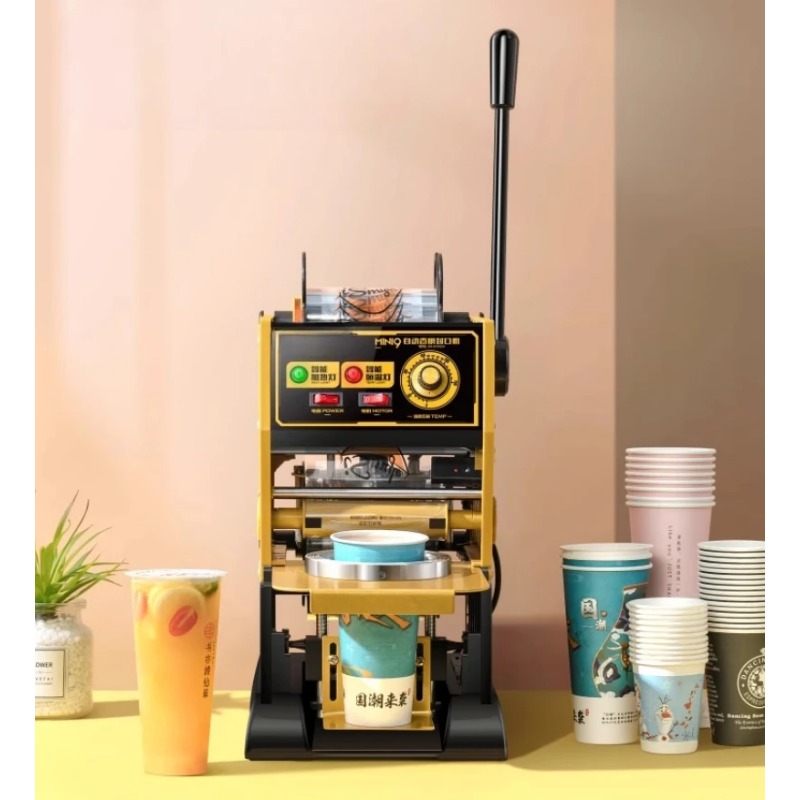 Mesin Penyegel Gelas Manual 22 - Coffee Tea Machine For Home ulasan dan harga