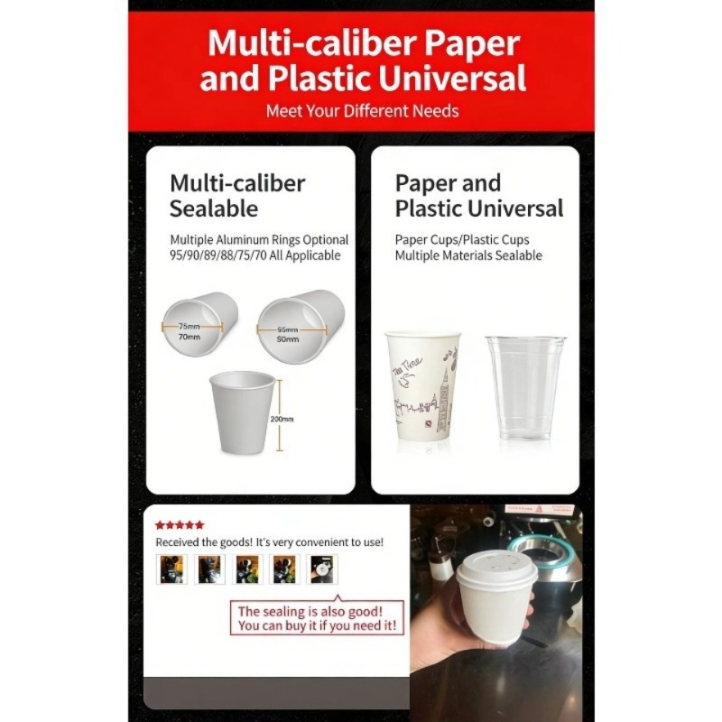 Mesin Penyegel Gelas Plastik O - Coffee Tea Cup ulasan dan harga