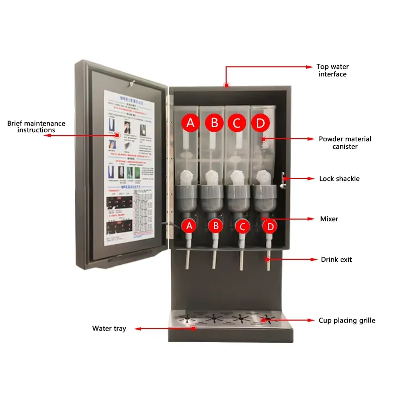 Mesin Penjual Kopi Otomatis Ko - Coffee Tea Vending Machine For Office ulasan dan harga