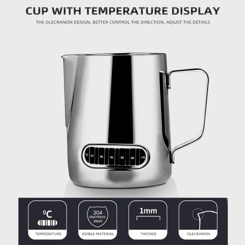 Pitcher Pembuat Busa Susu Stai - Barista Milk Jug ulasan dan harga