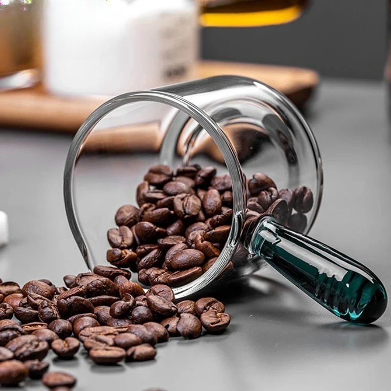 1 buah gelas espresso kaca 60/ - Barista Milk Jug ulasan dan harga