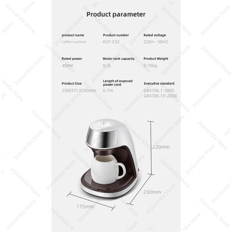 Pembuat Kopi Amerika Otomatis  - Coffee Tea & Jane ulasan dan harga