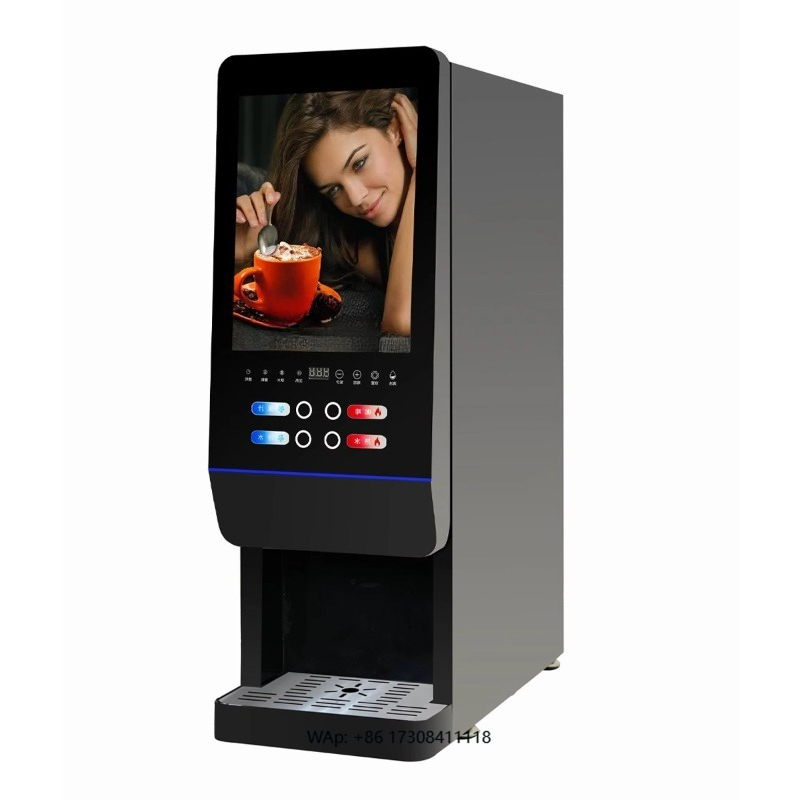 Mesin penjual teh susu otomati - Coffee Tea Vending Machine ulasan dan harga