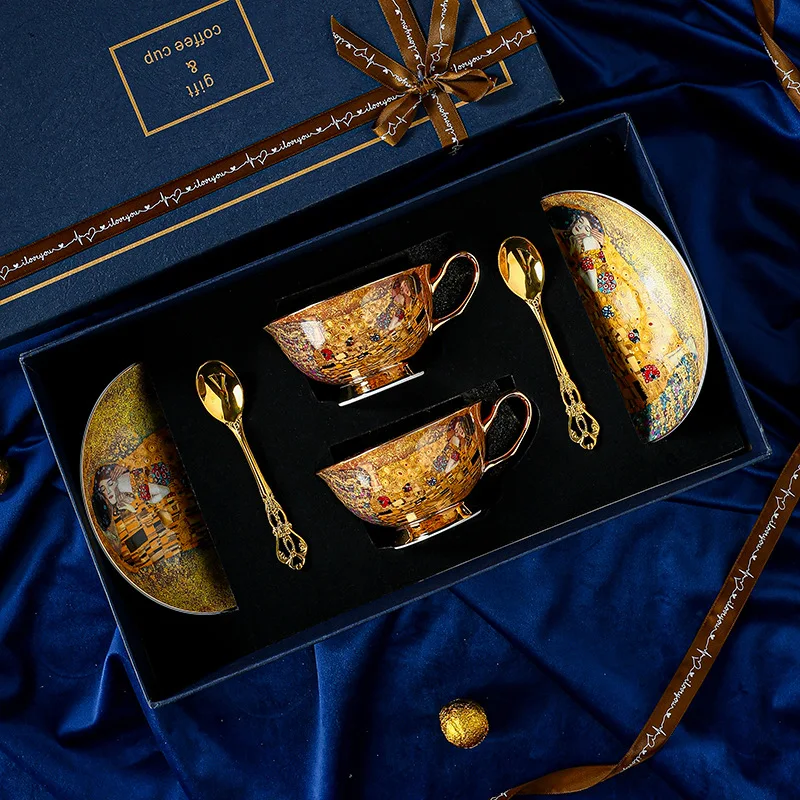 Set Kopi Tulang Cina Gaya Baro - Mug Tea Coffee ulasan dan harga