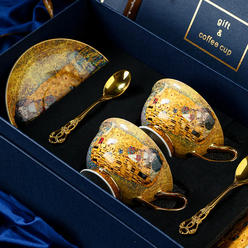Set Kopi Tulang Cina Gaya Baro - Mug Tea Coffee ulasan dan harga