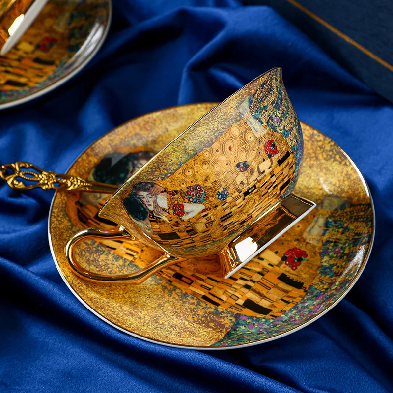 Set Kopi Tulang Cina Gaya Baro - Mug Tea Coffee ulasan dan harga