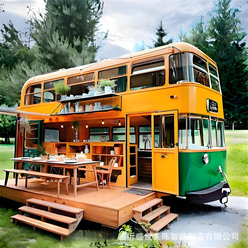 【Desain Baru】Gerobak Bus Tingk - Coffee Tea & Jane ulasan dan harga