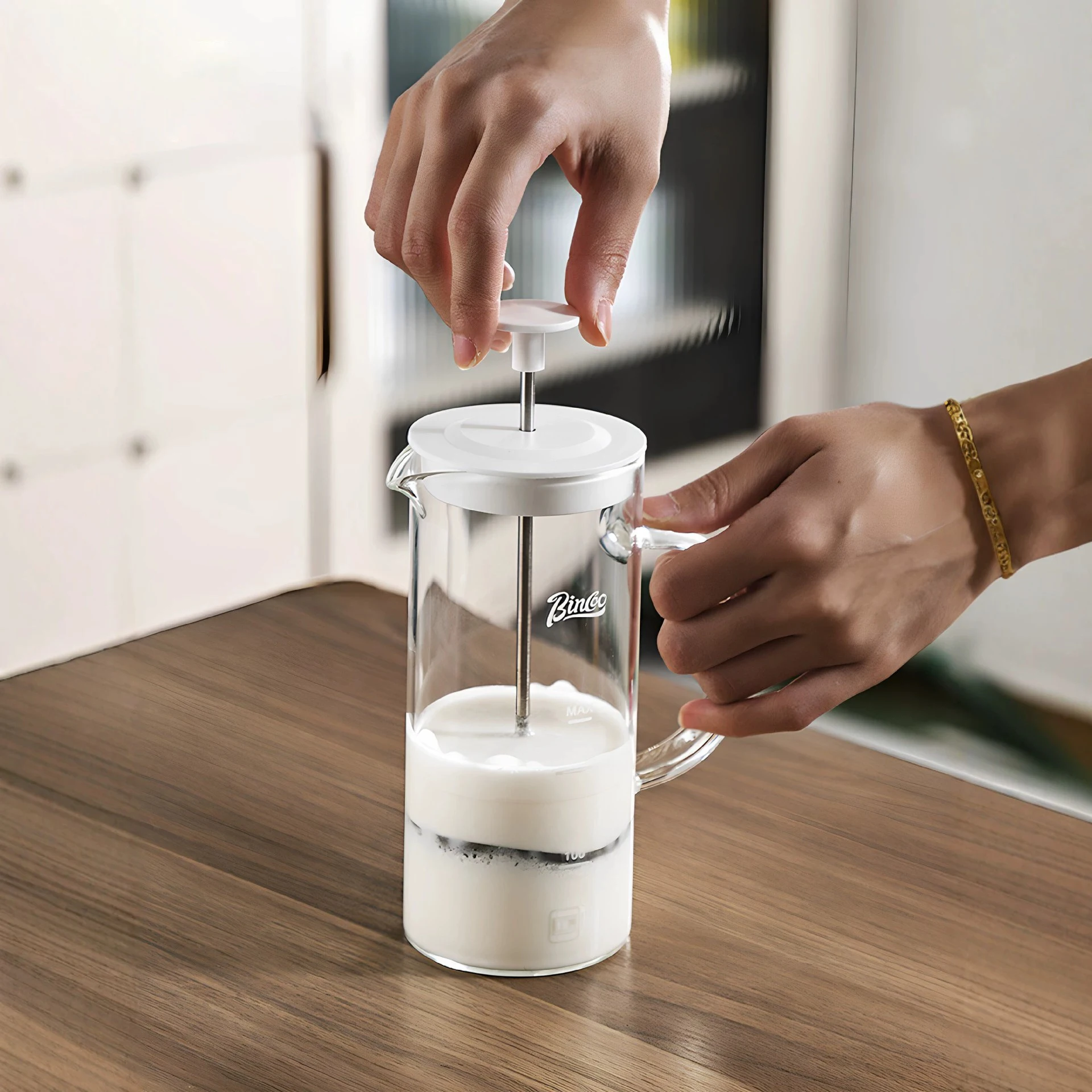 550ml Pot Kopi French Press Ru - French Press Glass ulasan dan harga