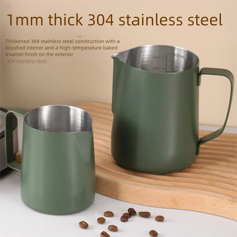 350/600ML Pitcher Pembuat Busa - Barista Milk Jug ulasan dan harga
