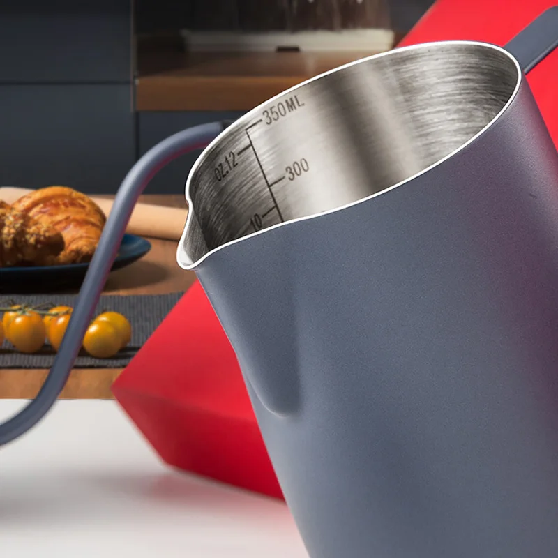 350/600ML Pitcher Pembuat Busa - Barista Milk Jug ulasan dan harga