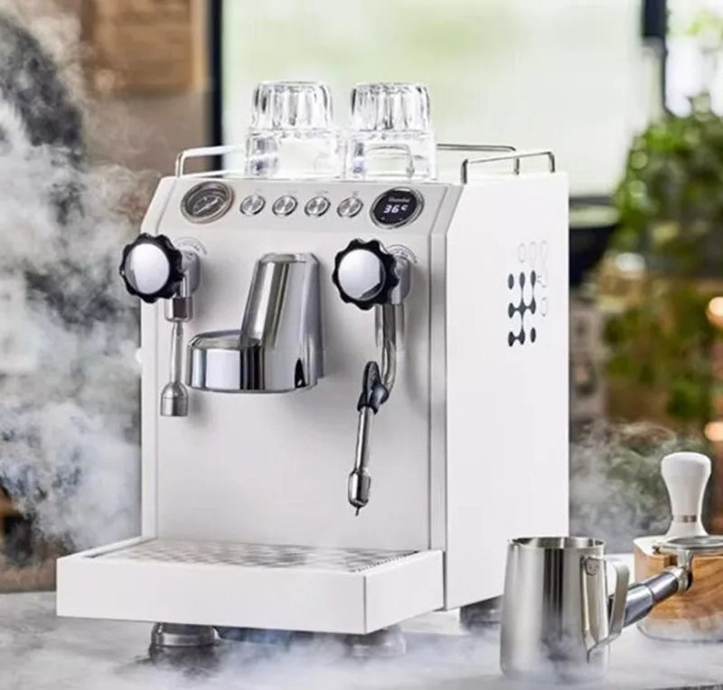 Mesin Kopi Semi-Otomatis Komer - Coffee Tea Machine For Home ulasan dan harga