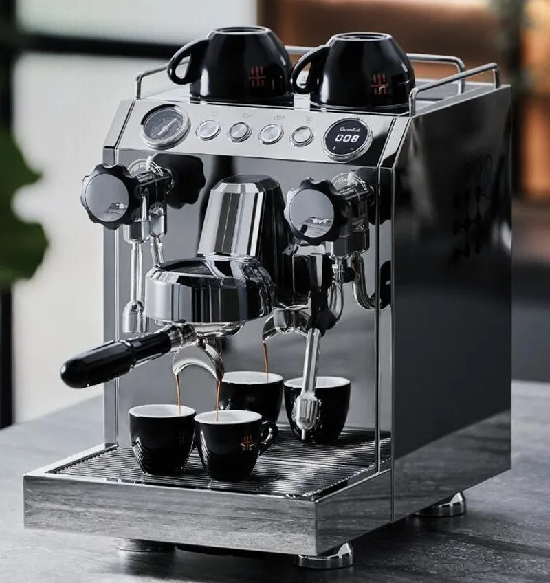 Mesin Kopi Semi-Otomatis Komer - Coffee Tea Machine For Home ulasan dan harga