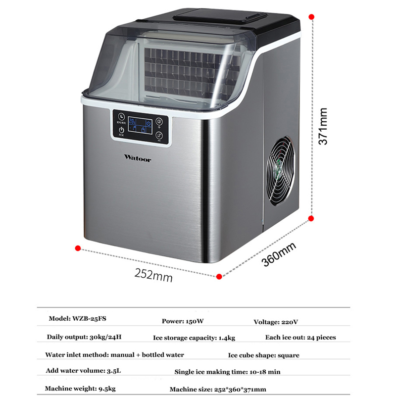 Mesin Pembuat Es Batu Komersia - Coffee Tea Machine For Home ulasan dan harga