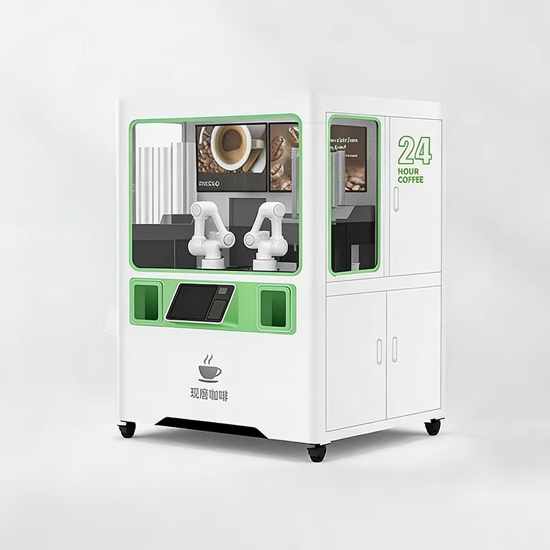 Mesin Penjual Kopi & Boba Teh  - Coffee Tea Vending Machine For Office ulasan dan harga