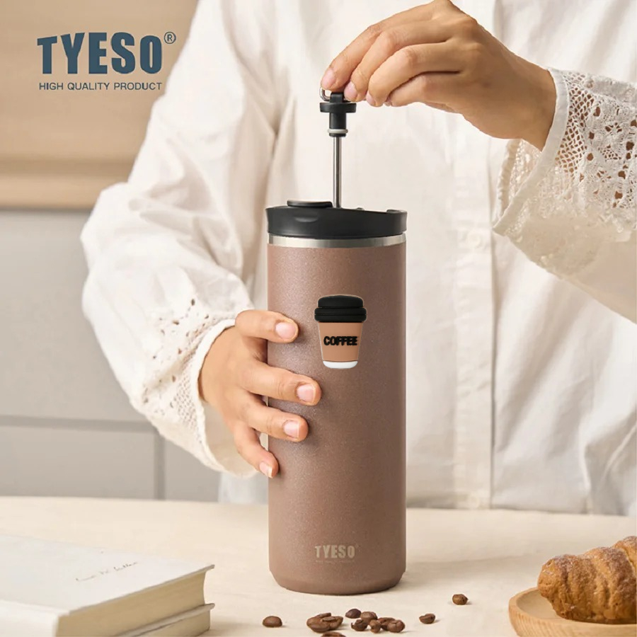 Tyeso 750ml French Press Vacuu - French Press Glass ulasan dan harga